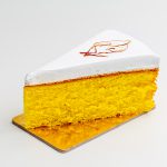 SAFFRON CAKE SLICE